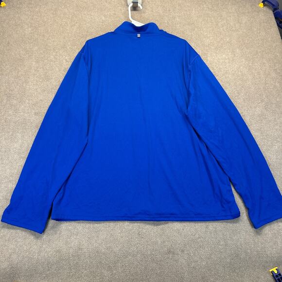 Ralph Lauren Polo Sport 1/4 Zip Pullover Men's 2XL Sapphire Blue Thermo Vent NEW - Picture 13 of 14